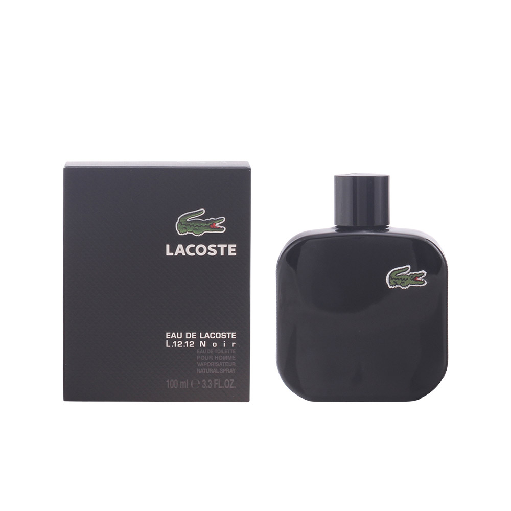 EAU DE LACOSTE L.12.12 NOIR POUR HOMME edt vapo  100 ml